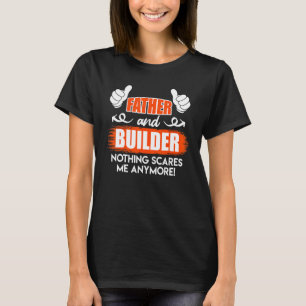 Camiseta Residência do pai e do construtor pai