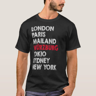 Camiseta Residência Metropolis em Würzburg é uma ideia orgu