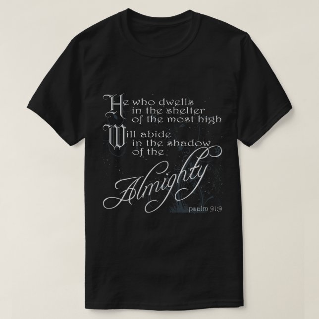 Camiseta Residência no abrigo do Almighty (Frente do Design)