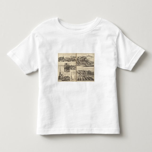 Camiseta Residências do liço do DG, JM Bowles (Frente)