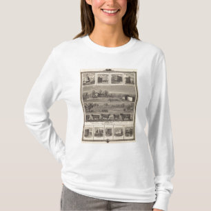 Camiseta Residências, fazenda, negócios na liberdade de W