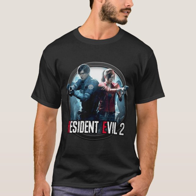 Camiseta RESIDENT EVIL 21TCsR presente presente (Frente)