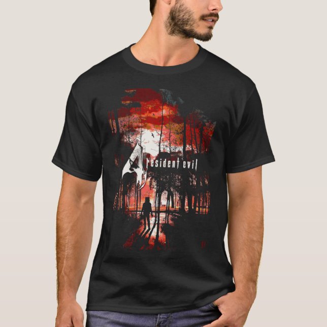 Camiseta Resident Evil family girl funny (Frente)