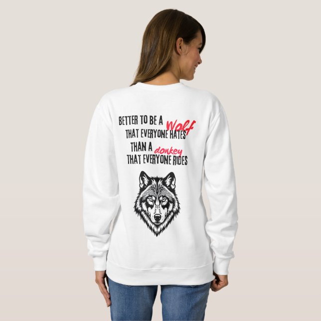 Camiseta Resiliência, autoestima e independência (Parte Traseira Completa)