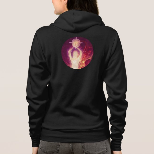 Camiseta Resiliência Luminescente Roxo (Verso)