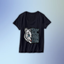 Camiseta Resiliente Como um Tigre |