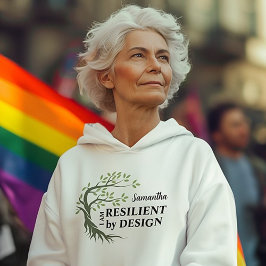 Camiseta RESILIENTE POR DESIGN Moderno de Uplifing Personal