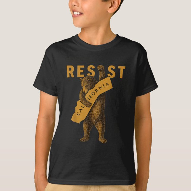 Camiseta Resist California Bear  (Frente)