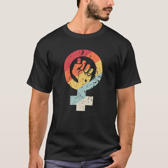 Camiseta Resist, Gender Equality T . Retro 70'S Feminism Te (Frente)