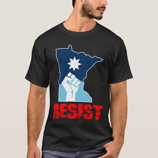 Camiseta Resist Minnesota Punho Erguido (Frente)