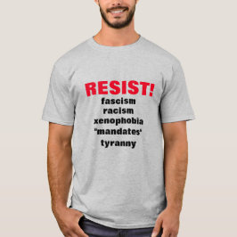 CAMISETA RESISTA!