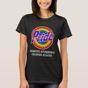 Camiseta Resista a Trump Remova Manchas Laranja Teimosas Or