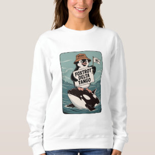 Camiseta Resista ao Ativismo de Pinguim Protesto Vintage