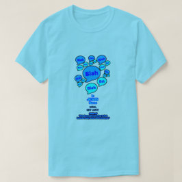 Camiseta Resista ao diabo - Logotipo Azul -
