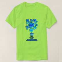Resista ao diabo - Logotipo Azul -