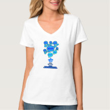 Resista ao diabo - Logotipo Azul -
