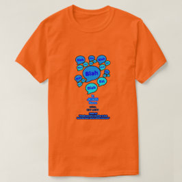 Camiseta Resista ao diabo - Logotipo Azul -