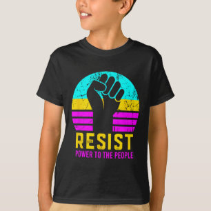 Camiseta Resista ao Fascismo Poder ao Povo 