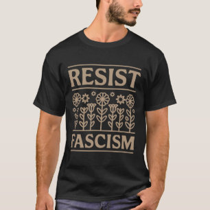 Camiseta Resista ao Fascismo Protesto Trump Anti Trump