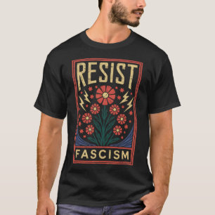 Camiseta Resista ao Fascismo Protesto Trump Anti Trump _4