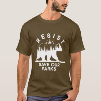 Camiseta Resista Salve Nossos Parques Alt Nós Parques Nacio