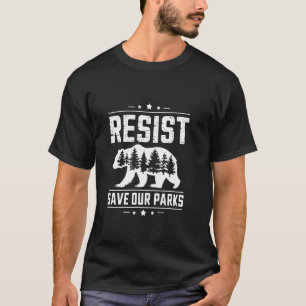 Camiseta Resista Salve Nossos Parques Alt Nós Parques Nacio