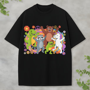 Camiseta Resista Sapo Portland Sapo Protesto para Homens Mu