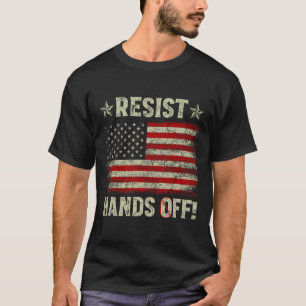 Camiseta Resista Sem Interferência Protesto Segurança Socia