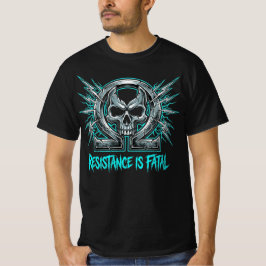 Camiseta Resistance Is Fatal Electrician Gift