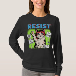 Camiseta Resistance Protest Cat 2025