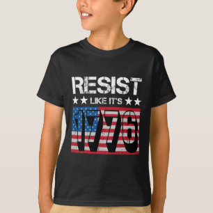 Camiseta Resiste como se fosse 1776