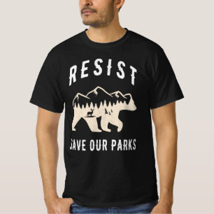 Camiseta Resiste Salve Nossos Parques Alt Barramento Nacion