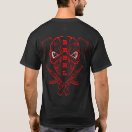 Camiseta Resistência 1984 - Rebelde contra Design de contro