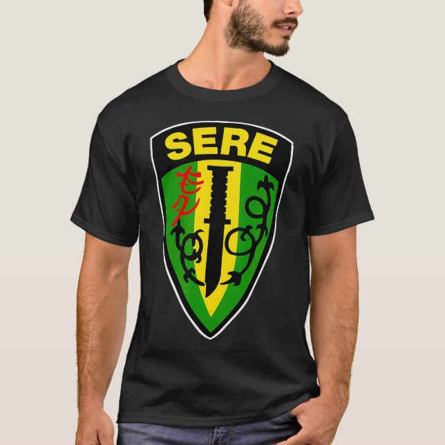 Camiseta Resistência à Evasão de Sobrevivência e SER de Fug (Frente)