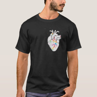 Camiseta Resistência à lésbica do Gay Heartbeat