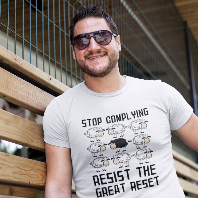 Camiseta Resistência à reinicialização do Excelente Conserv (Criador carregado)