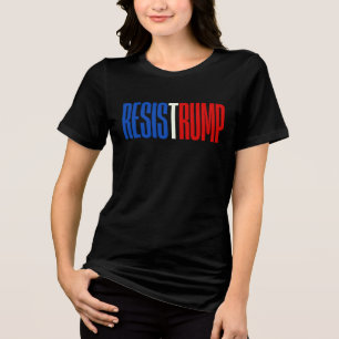 Camiseta Resistência a Trump - declaração política
