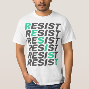 Camiseta Resistência Anti-Trump