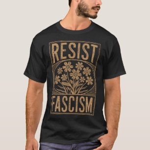 Camiseta Resistência ao fascismo Protesto Trump Anti Trump