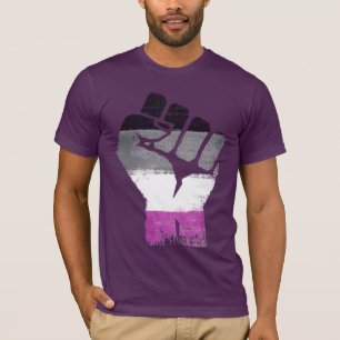 Camiseta Resistência ao Orgulho Asexual