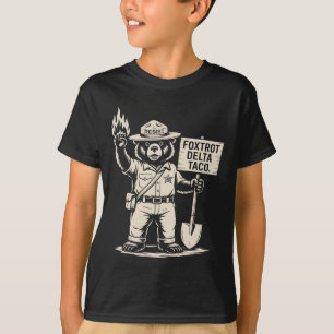 Camiseta Resistência ao Vamos de Protesto Go Taco Foxtrot D