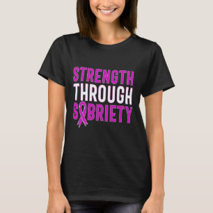 Camiseta Resistência através da extremidade Sobriedade Víci