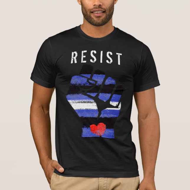 Camiseta Resistência de Couro (Frente)