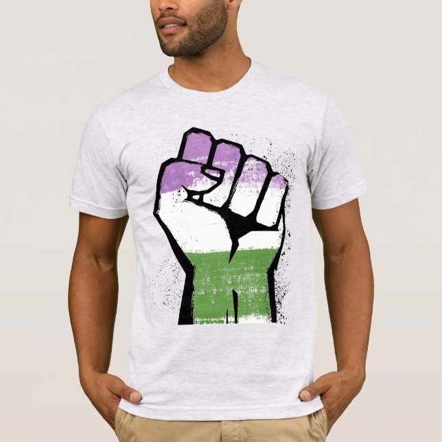Camiseta Resistência de Queer (Frente)