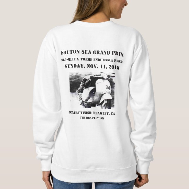 CAMISETA RESISTÊNCIA DO MAR 660 X-TREME MOTOR-SCOOTER DE (Verso)