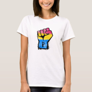 Camiseta Resistência do Protesto Pansexual