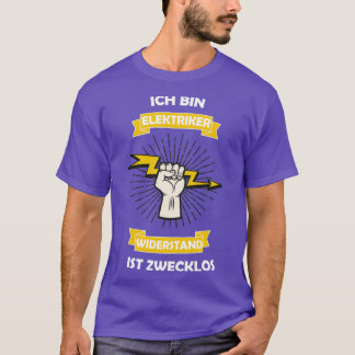 Camiseta Resistência eletricista inútil