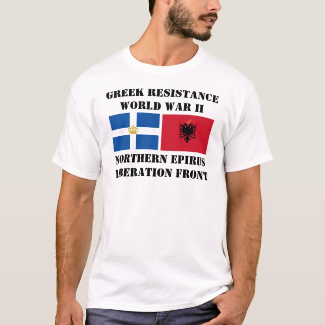 Camiseta Resistência grega MAVI (Frente)