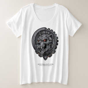 Camiseta Resistência Hardcore de Ferro Implacável Mentali