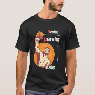 Camiseta Resistência Insistir Insistir Cota de Boxote Motiv
